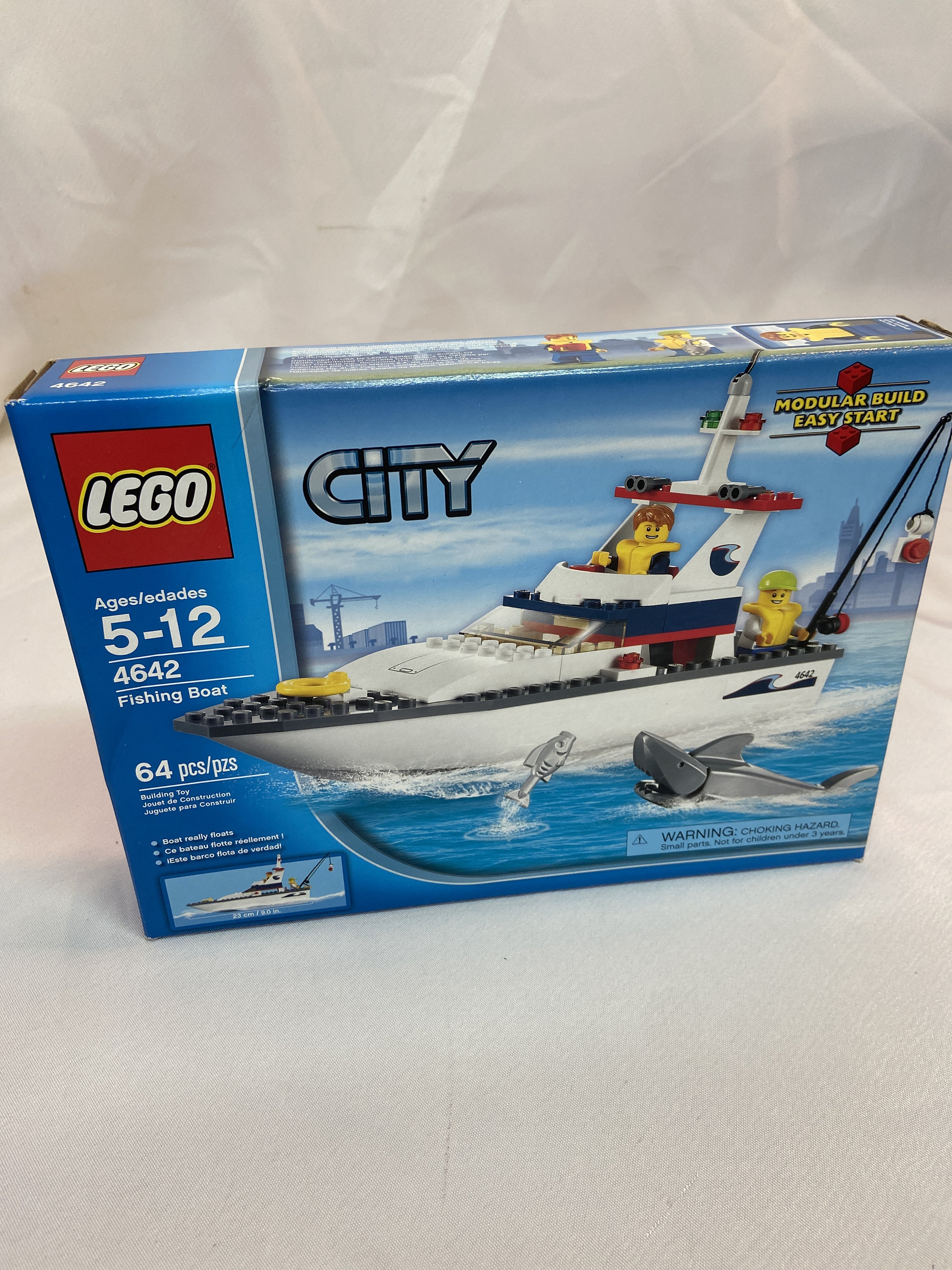 Lego fishing boat hotsell