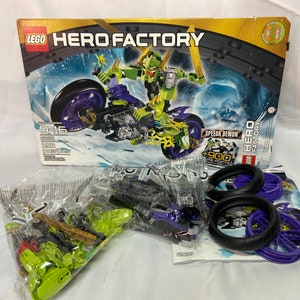 Lego Hero Factory 6231 Speeda Demon Bike Etsy