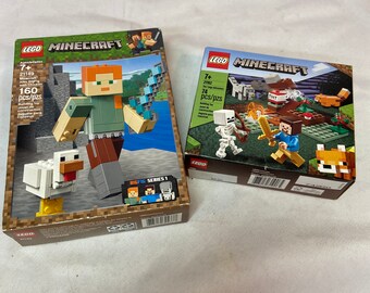 Lego Minecraft Etsy