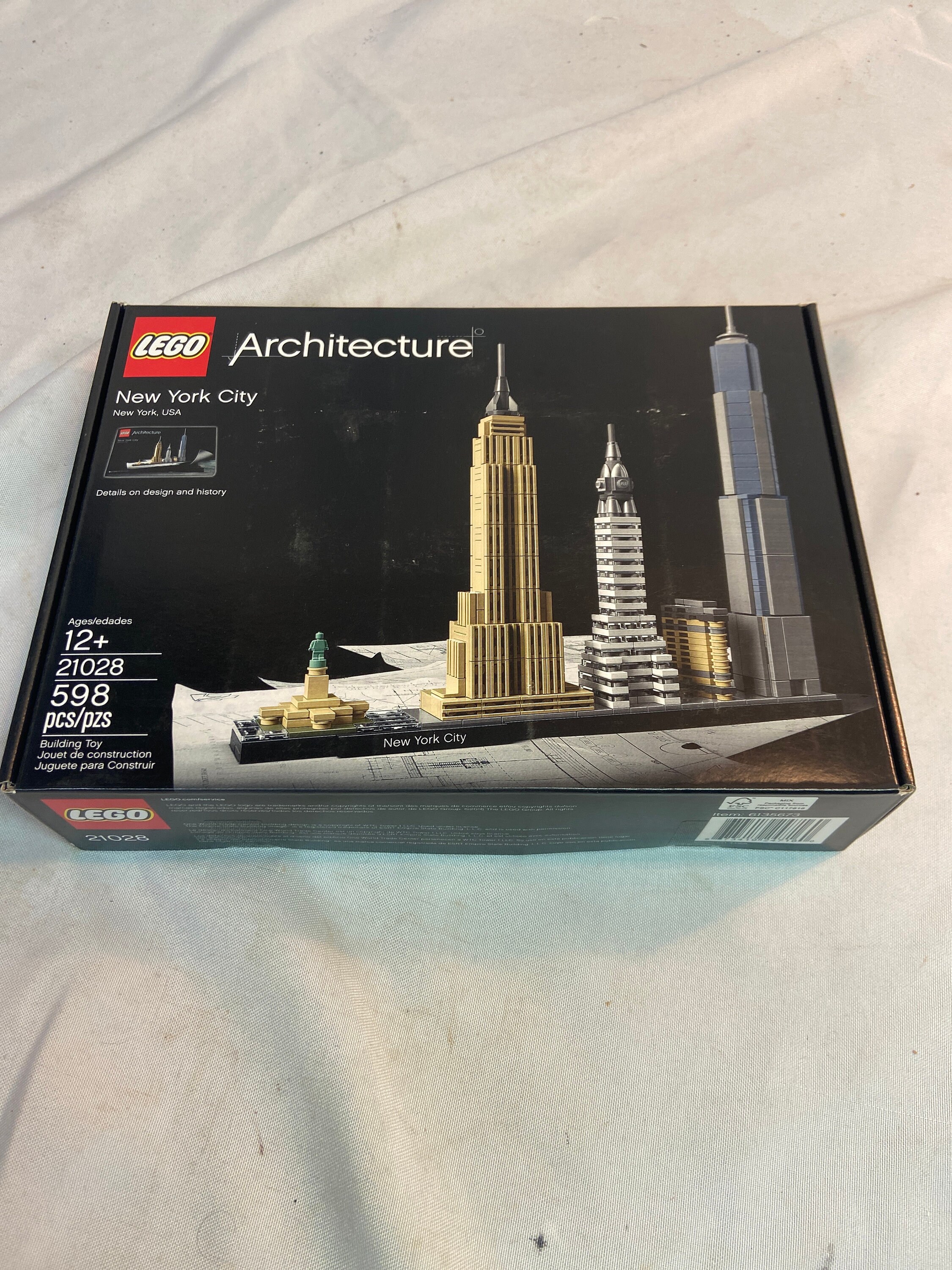 Lego Architecture New York City 21028 Sealed - Etsy India