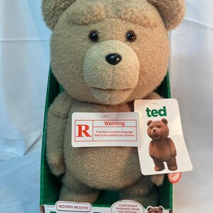 Pupazzo Ted Ted Orso Peluche Orso Ted Peluche 45 Cm Film Peluche