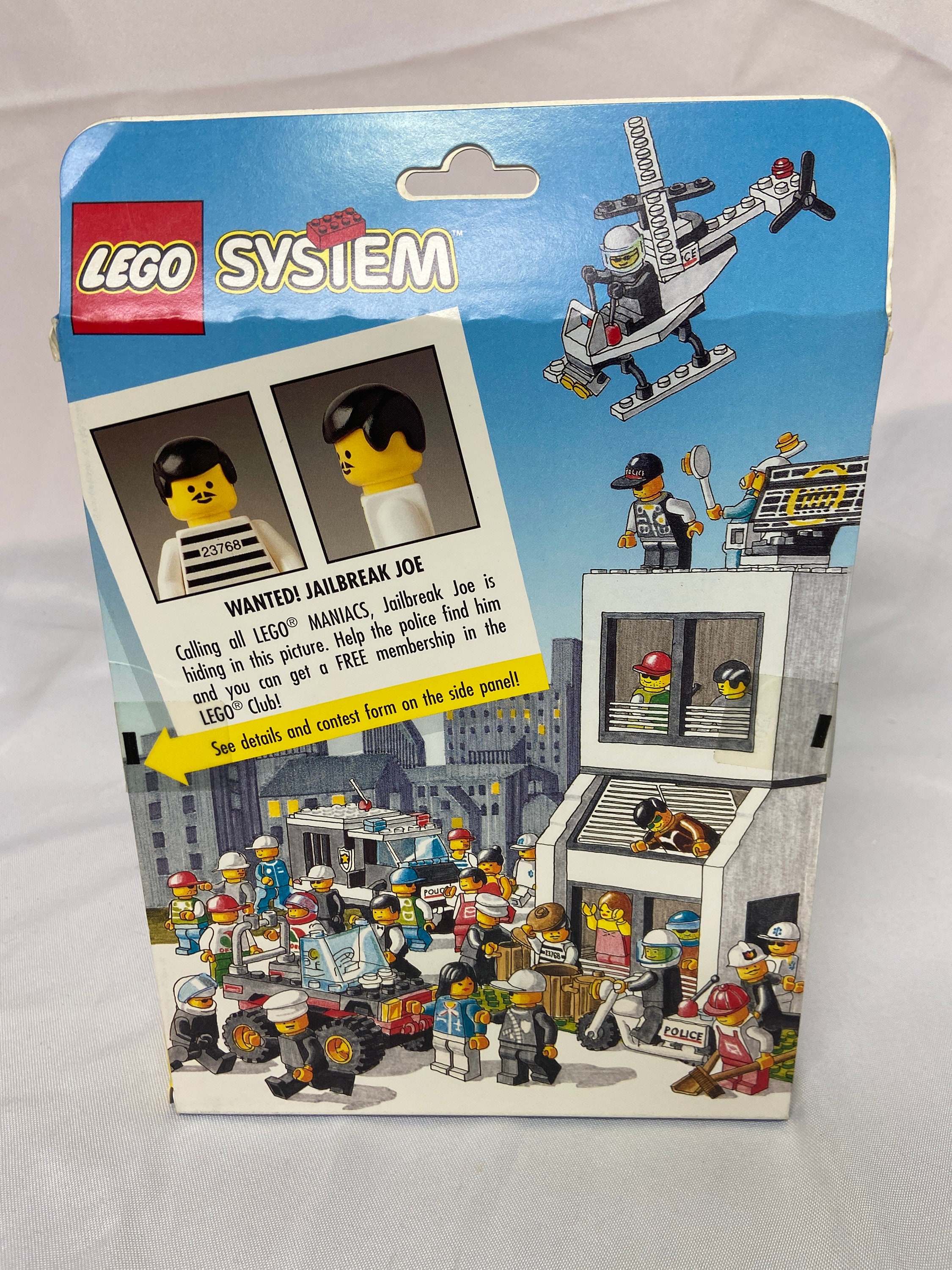 Vintage Sealed 1995 Lego System Police Gazette Escape - Etsy