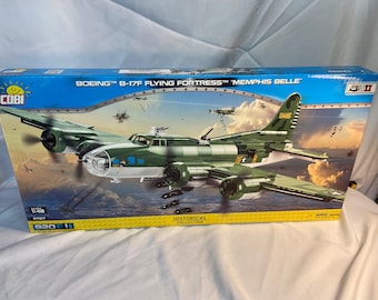 Cobi 5707 Kunststoff-Bausteinset Boeing B-17F Flying Fortress Memphis Belle, versiegeltes Lego