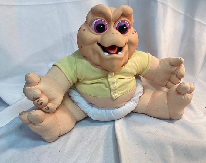 Vintage 1991 1 Disney Dinosaurs Talking Baby Sinclair Plush W/ Box Etsy