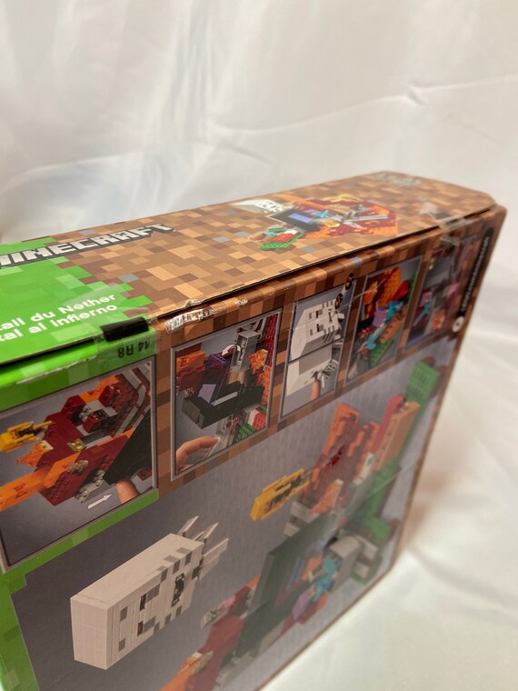 Lego Set 21143 Minecraft the Nether Portal Sealed Etsy Canada