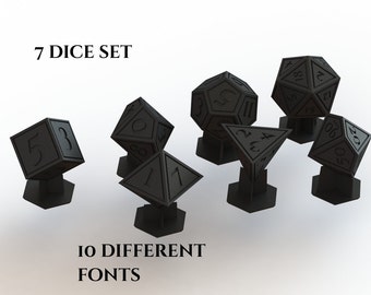 Dice Masters 3D Printed Classic Set