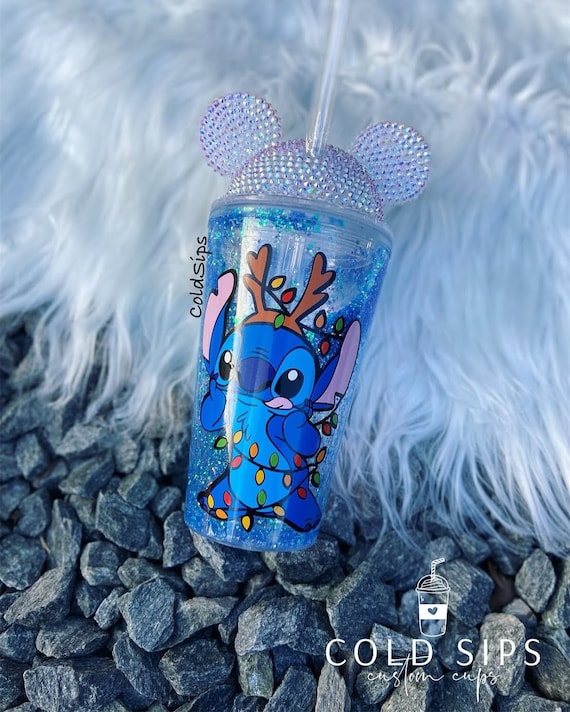 Blue Rhinestone Cup Kit  Bling out a 16oz Cold Tumbler