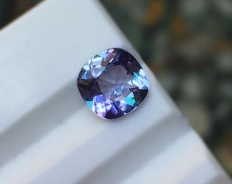 Alexandrite stone loose cushion june birthstone for Ring, earrings, pendant, necklace, bracelet making