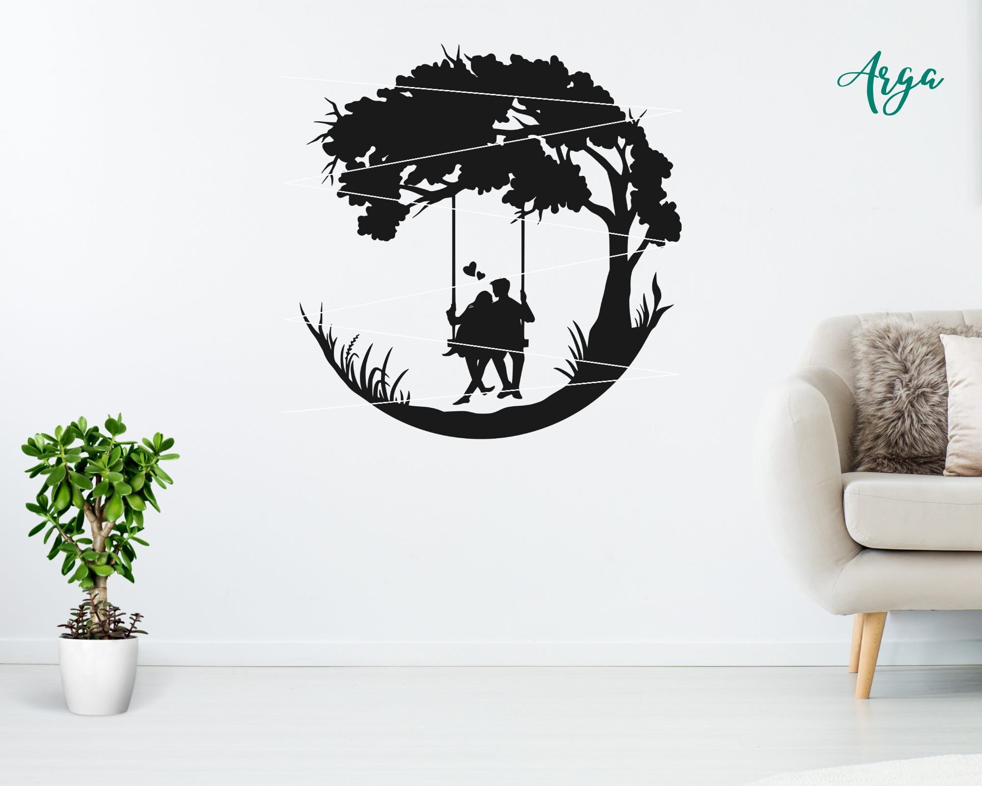 Romantic Swing Swing Svg Tree Swing Svg Couple on Swing Etsy Ireland