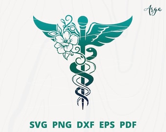 Medical Symbol svg, Medical Logo svg, Medical Caduceus svg, Hospital svg, Medicine svg, Pharmacy svg, Nurse svg, Medical Cut file