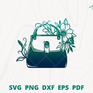 Stylish Floral Pattern Briefcase – FanFreakz