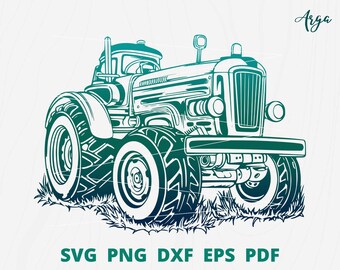 Tractor svg, farm tractor svg, tractor clip art, farming svg, farm truck svg, farmer tractor.