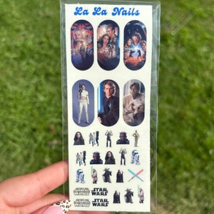 Décalcomanies pour les ongles / Décalcomanies pour toboggans SW Prequels