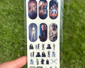 Star Wars Prequels Nail Decals / Waterslide Decals