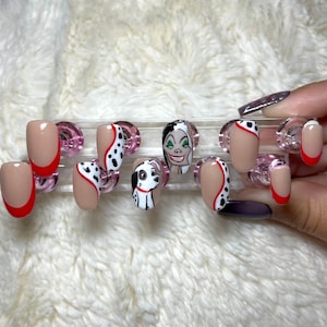 De Vil Press On Nails
