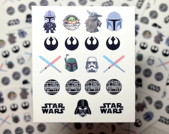 SW Mini Nail Decals / Waterslide Decals