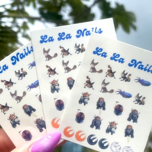SWars Rebels Mini Nail Decals / Waterslide Decals