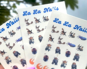 SWars Rebels Mini Nail Decals / Waterslide Decals