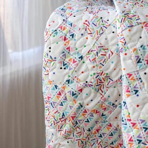 Vintage Moda Fabric Baby Quilt