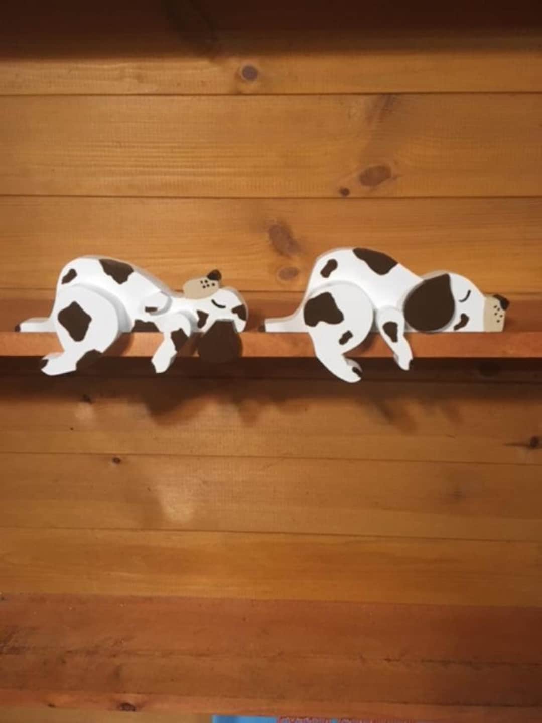 Dog Shelf Sitters / Shelf Sitters / Wood Dog / Wood Puppies - Etsy