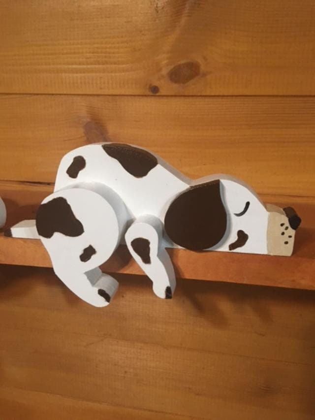 Dog Shelf Sitters / Shelf Sitters / Wood Dog / Wood Puppies - Etsy