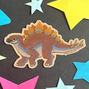 stegosaurus sticker