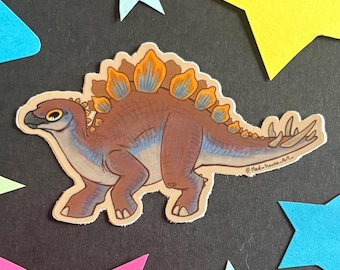 stegosaurus sticker