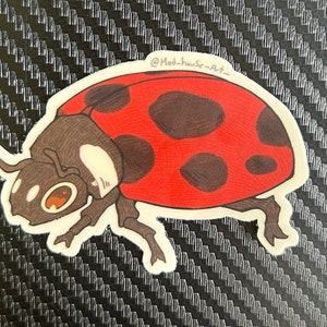Ladybug sticker