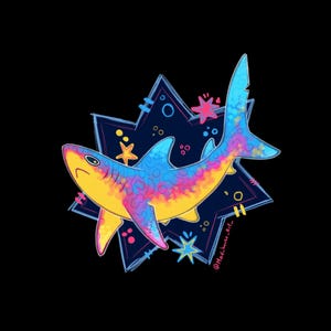 shark sticker