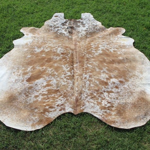 Real Cowhide Rug Brown and White Cowhide Rug Brazilian Cowhide Rug Salt & Pepper Cowhide Rug Hair on Hide Cowhide Rug Speckled Cowhide Rug