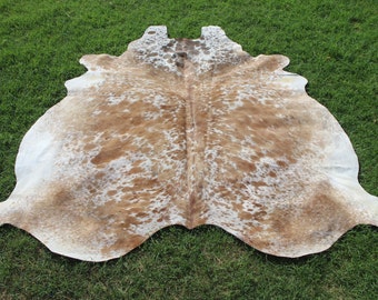 Real Cowhide Rug Brown and White Cowhide Rug Brazilian Cowhide Rug Salt & Pepper Cowhide Rug Hair on Hide Cowhide Rug Speckled Cowhide Rug