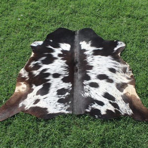 Genuine Tricolor Cowhide Rug Brazilian Cowhide Rug Tricolor Cowhide Rugs Real Tricolor Hair On Hide Rug