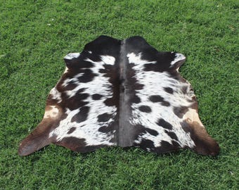 Genuine Tricolor Cowhide Rug Brazilian Cowhide Rug Tricolor Cowhide Rugs Real Tricolor Hair On Hide Rug