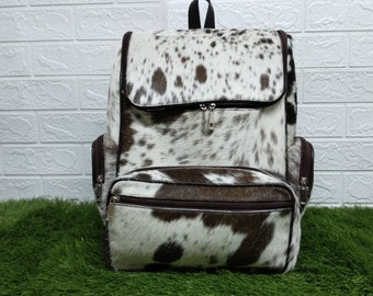 Cowhide Backpack Bag Cowhide Leather Backpack Travel Bag Leather Backpack