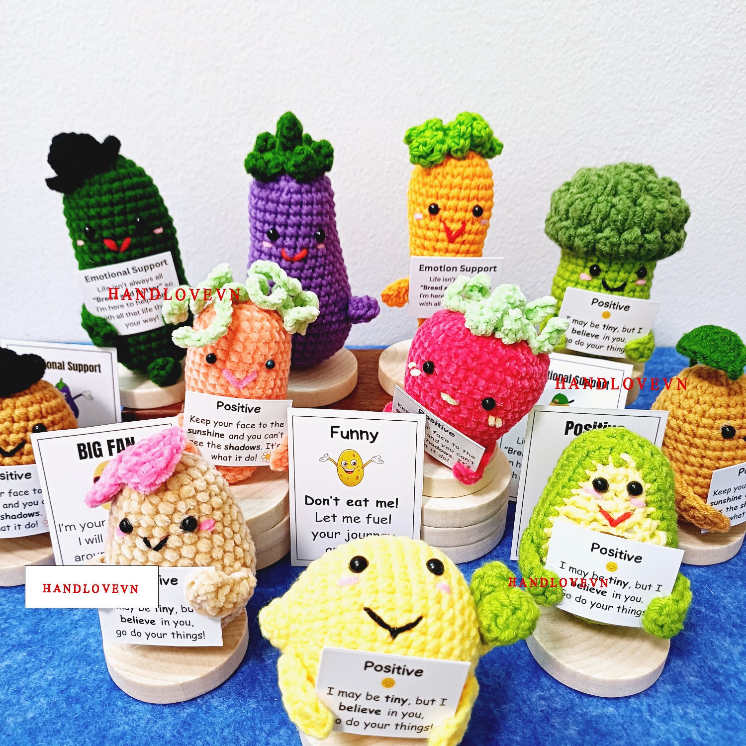 8 Emotional support crochet friends ideas