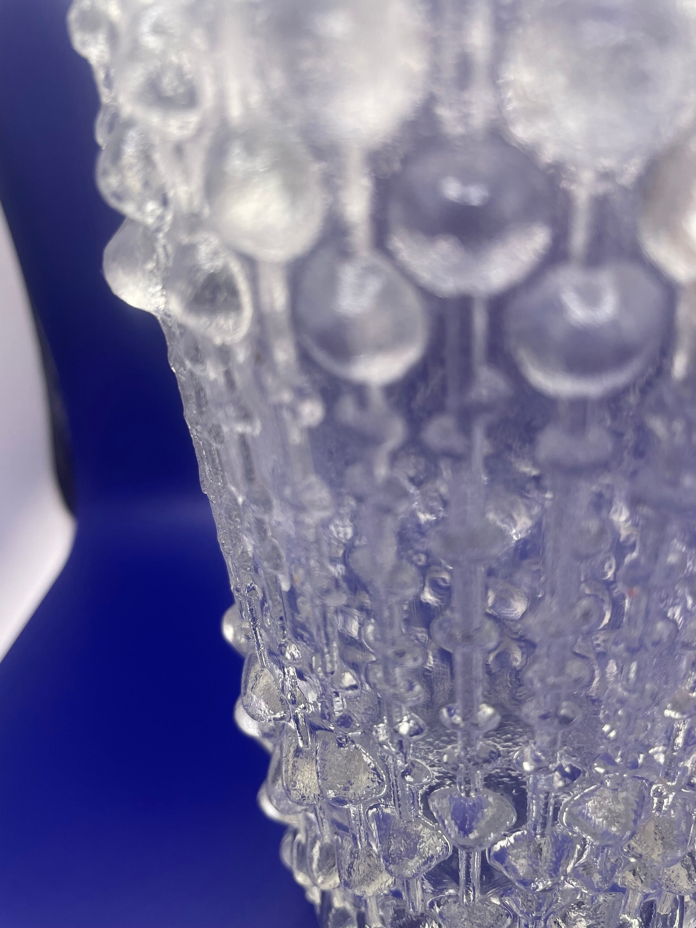 日本買取 レア チェコ SKLO UNION ヴィンテージ Candle Wax Vase 