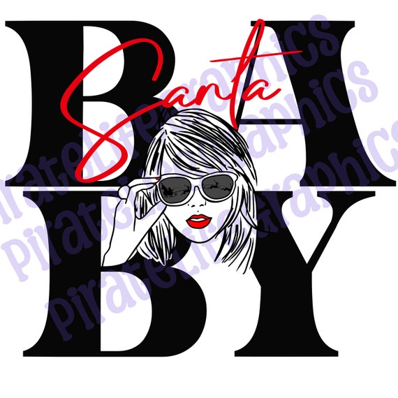 Taylor Swift Santa Baby Png Transparent Background Png Christmas Png 