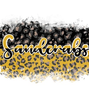 Sandkrabben | PNG-Datei | Sublimationsdesign für den digitalen Download und zum ausdrucken | Maskottchen Schule | Geist | Stolz | Sport