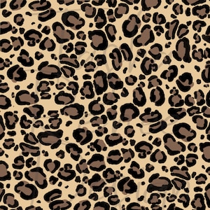 Cheetah Leopard Print PNG Files | Sublimation Design | Digital Download | Printable Animal Pattern Graphic