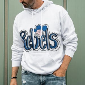Mascotte des rebelles PNG : design par sublimation d&#39;esprit d&#39;école (téléchargement numérique)
