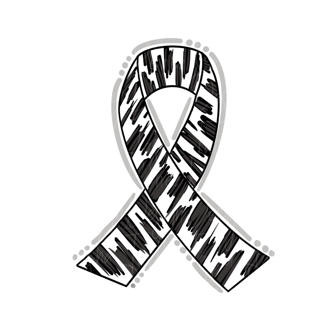Rare Disease Awareness Ribbon PNG File Sublimation Design for Digital ...