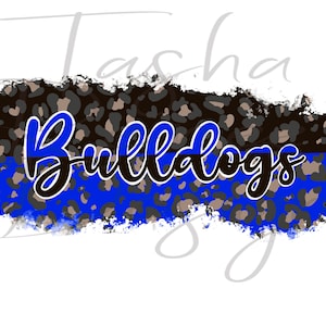 Bulldogs | PNG File | Sublimation Design for Digital Download and Printable
