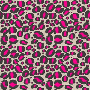 Hot Pink Cheetah Print: Seamless Leopard Pattern (Digital Download)
