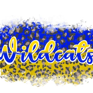 Chats sauvages | Fichier PNG | Design en sublimation pour téléchargement numérique et impression | Mascotte d'école | Esprit | Fierté | Sport
