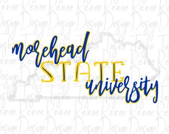 Morehead State University PNG: Eagles Mascot Design (Digital Download)