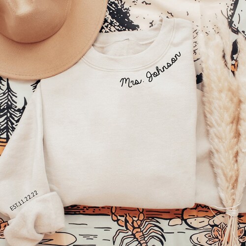 custom-mrs-sweatshirt-mrs-last-name-sweatshirt-etsy