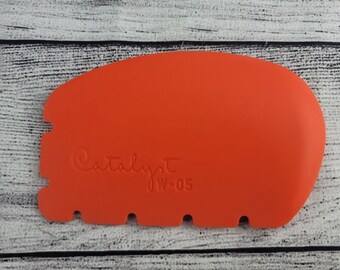 Catalyst By Princeton Artist Silicone Wedge Shape 5-Orange W-05