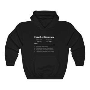 Chamber Music Definition Unisex Heavy Blend Hooded Sweatshirt - Music Gift, Funny Music Hoodie