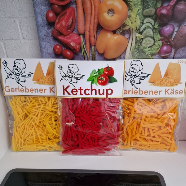 Filz Ketchup Käse Spielzeug Lebensmittel Spielküche Kaufladen Filz Spielzeug