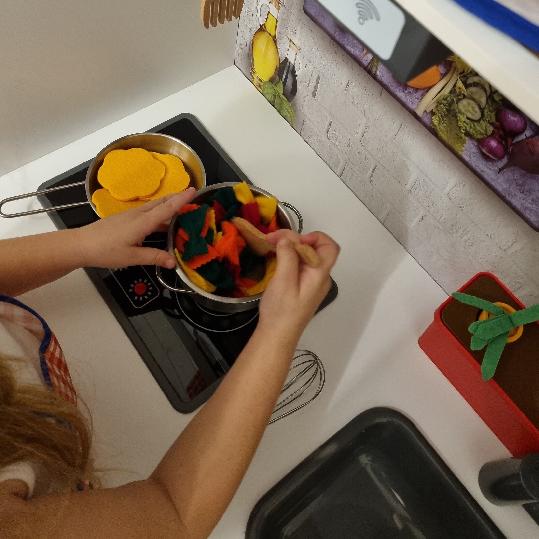 Felt Noodles Toys Felt Food Play Kitchen Shop Felt Toys Etsy